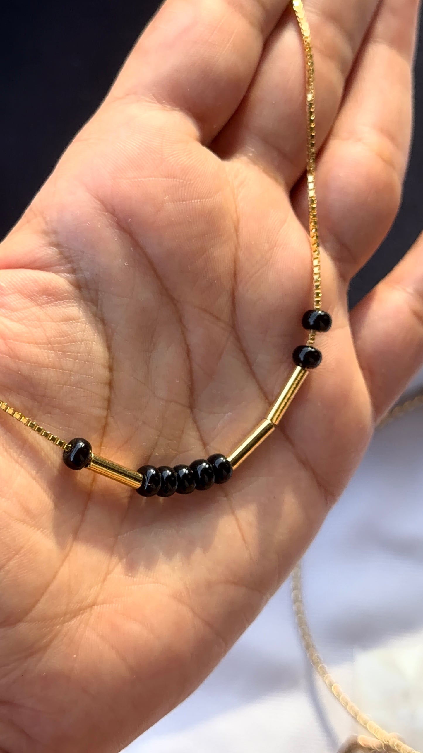 Gold necklace for women
