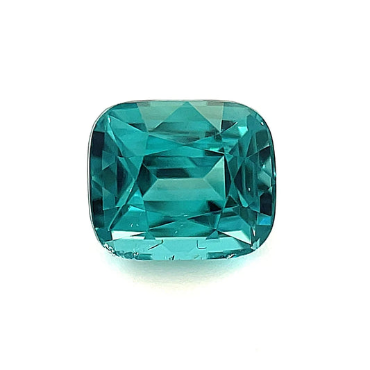 Natural indigolite blue tourmaline loose gemstone