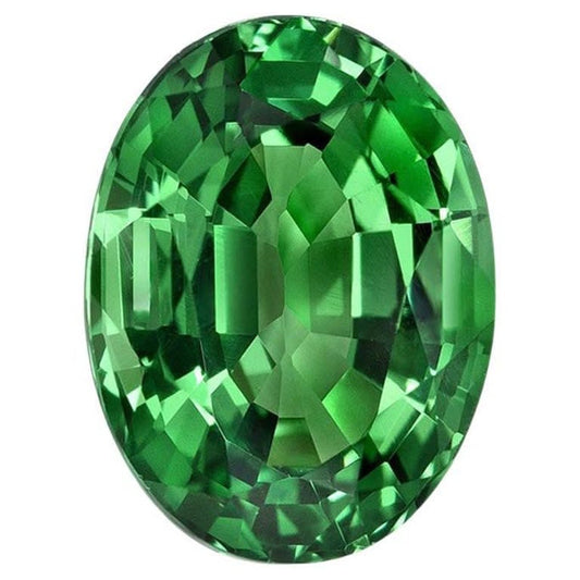 Natural tsavorite garnet loose gemstone