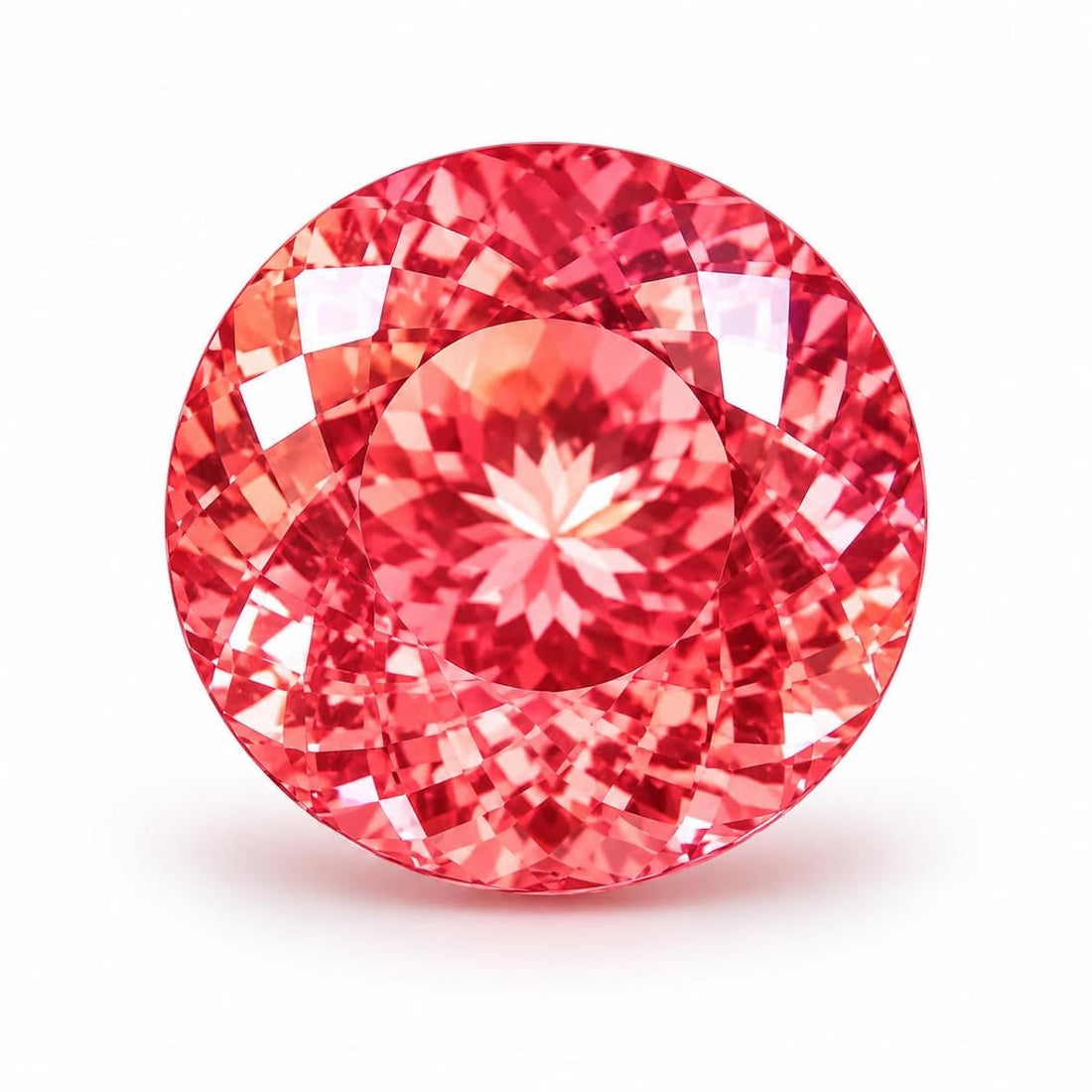 Natural padparadscha sapphire loose gemstone