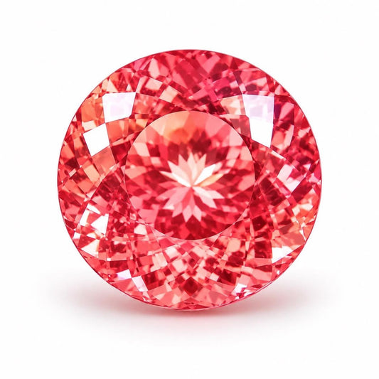 Natural padparadscha sapphire loose gemstone