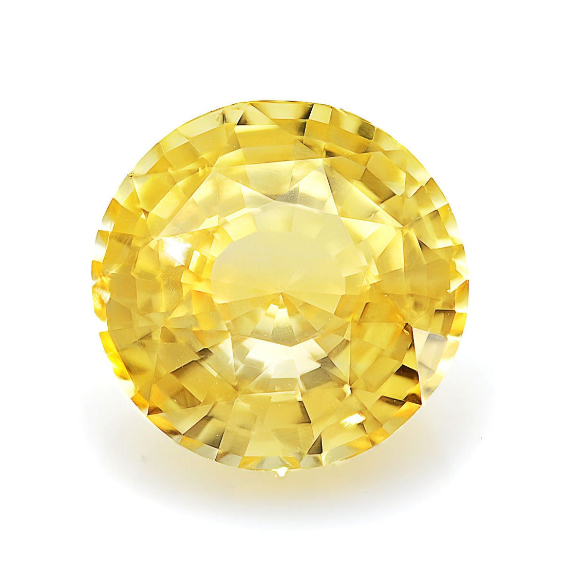 Natural yellow sapphire (Pukhraj) loose gemstone