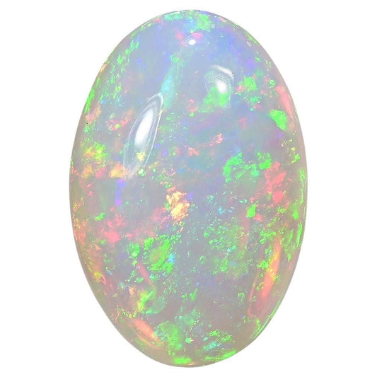 Natural opal showing play-of-colour