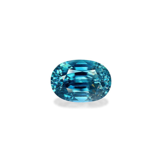 Natural blue zircon loose gemstone