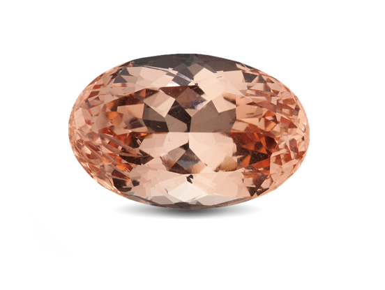 Natural morganite loose gemstone