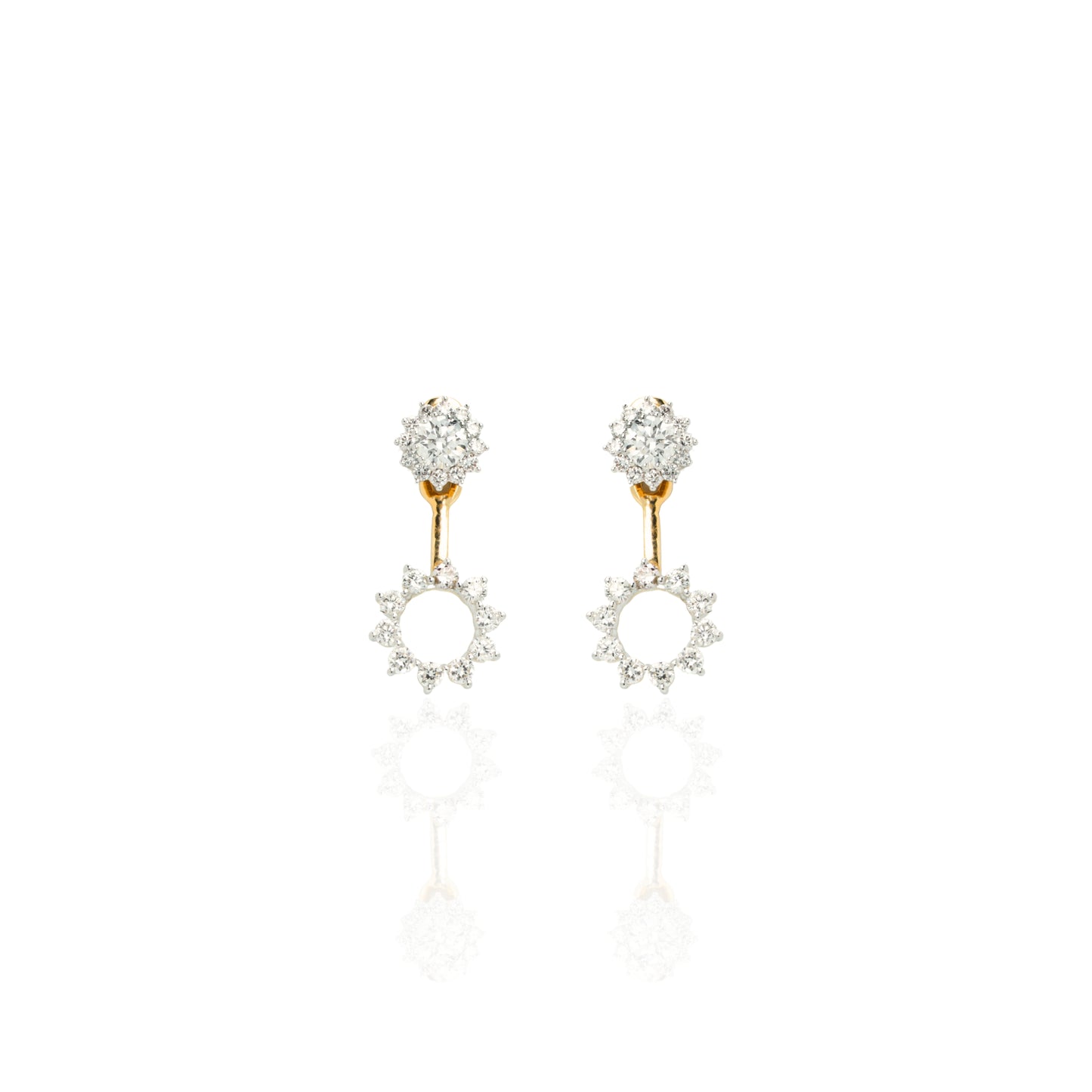 2-in-1 Sunburst Earrings