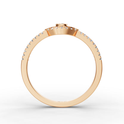 Petite Evil Eye Pinky Ring