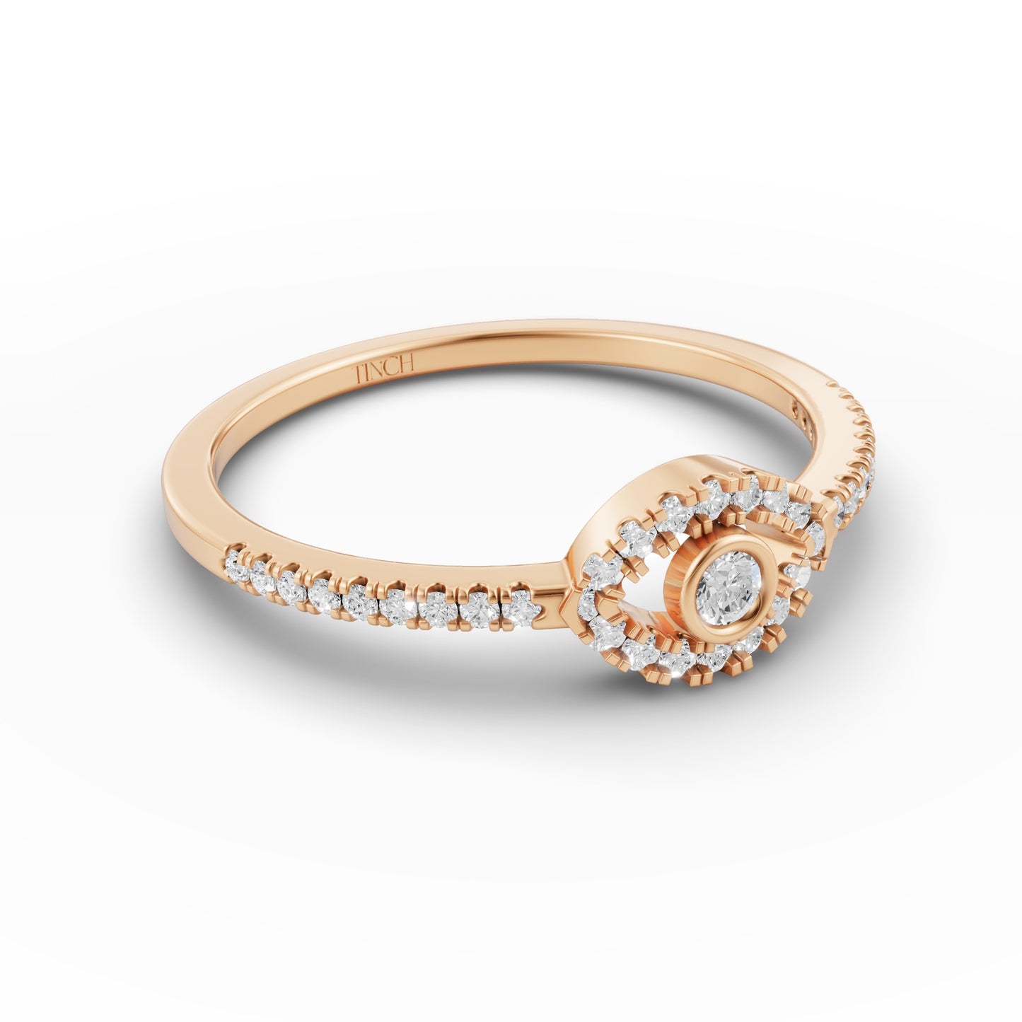 Petite Evil Eye Pinky Ring