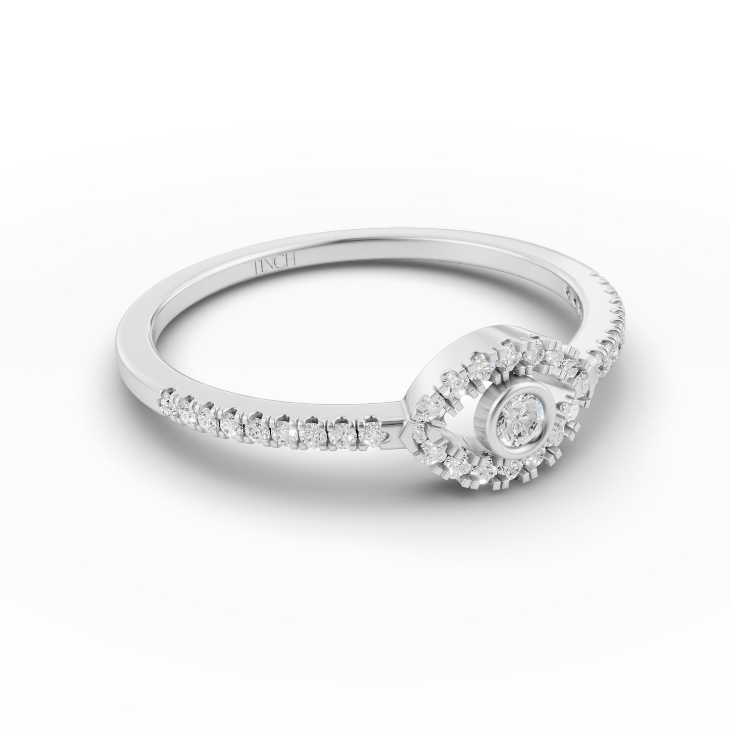Petite Evil Eye Pinky Ring