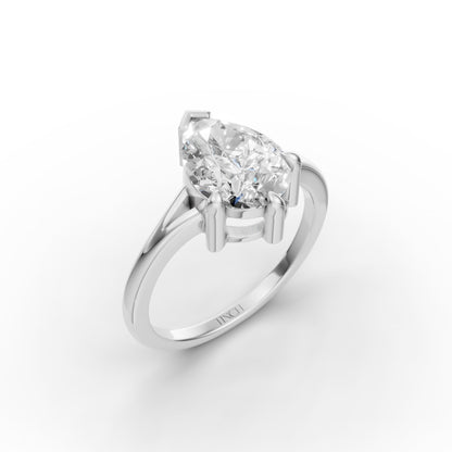 Blue Sapphire Birthstone Ring in Lab Grown Sapphire