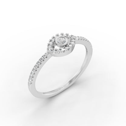 Petite Evil Eye Pinky Ring