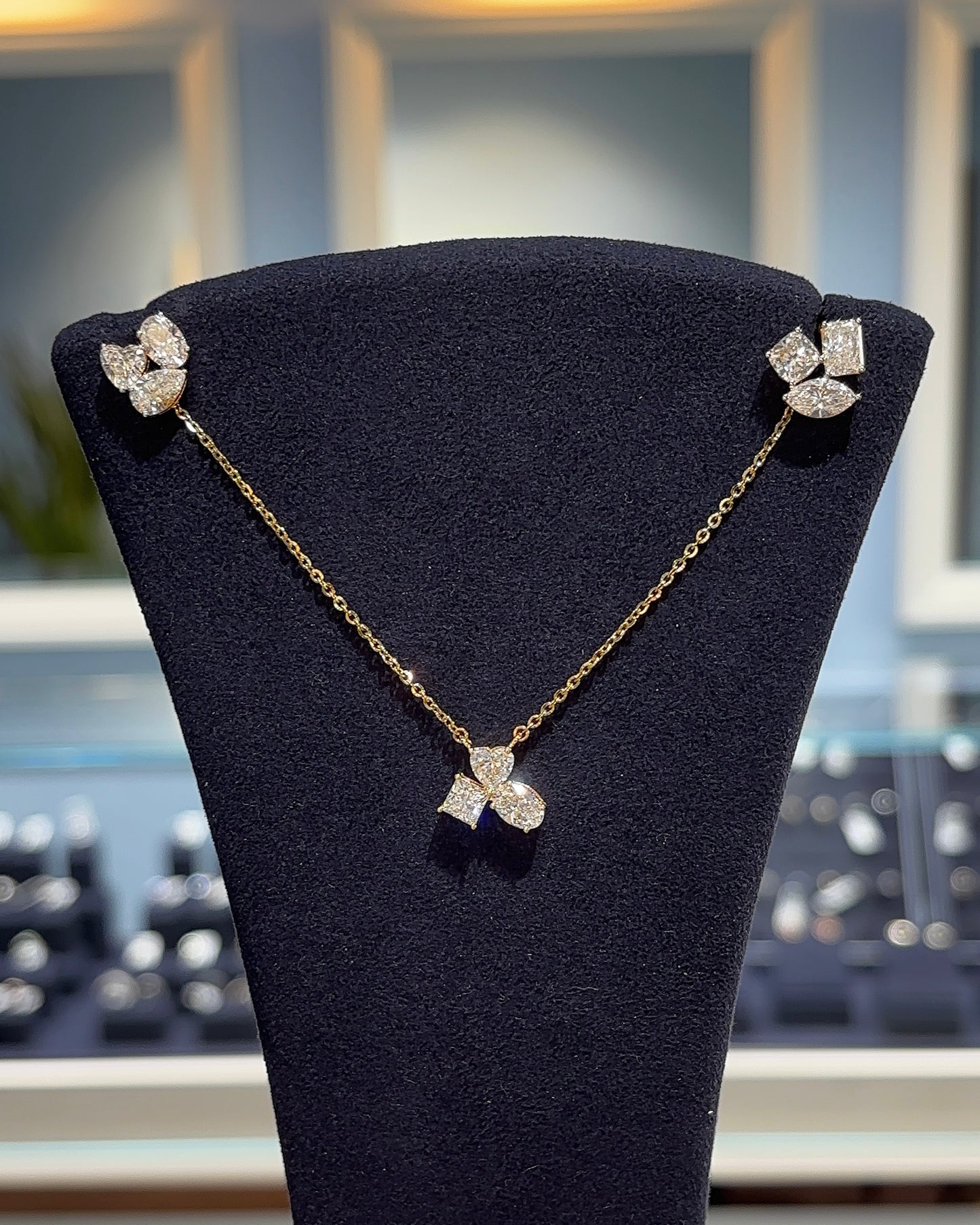 Panache Multi Cut Necklace