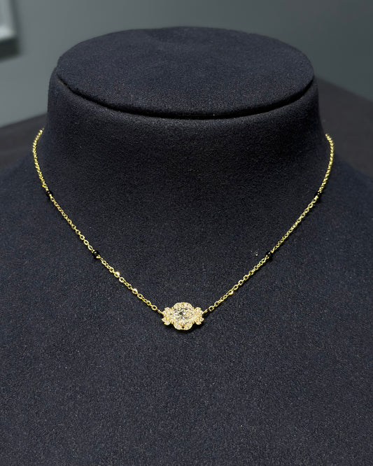 The Regal Taj Marquise Halo Mangalsutra