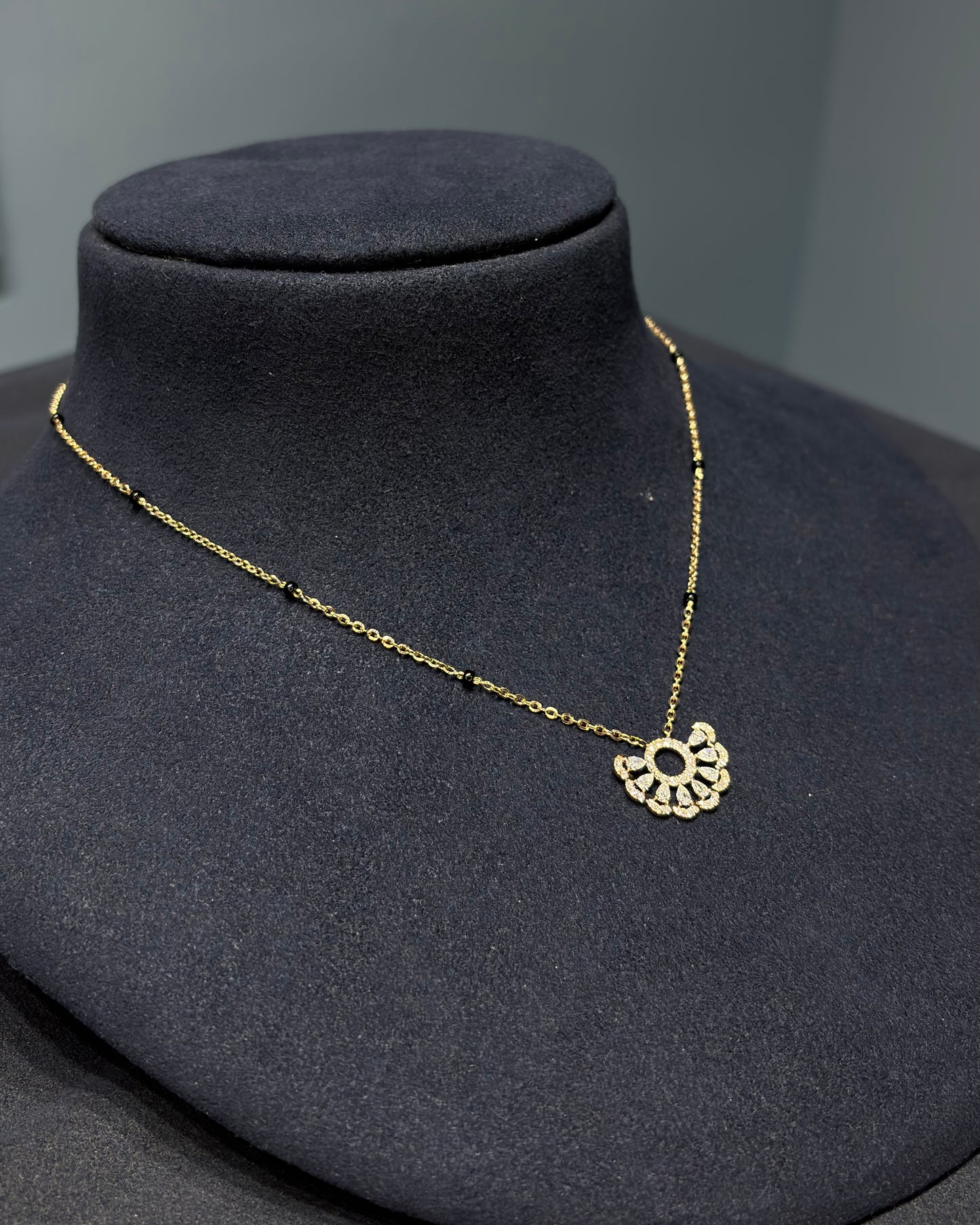 Peacock's Plumage Mangalsutra