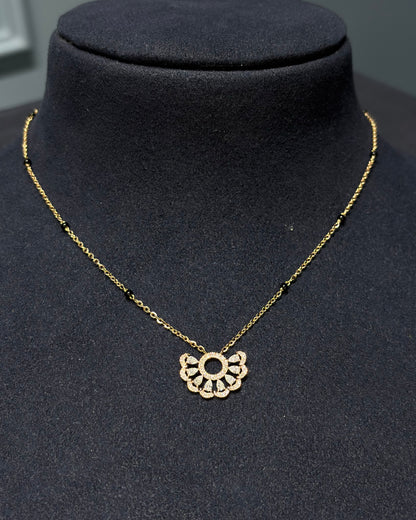 Peacock's Plumage Mangalsutra