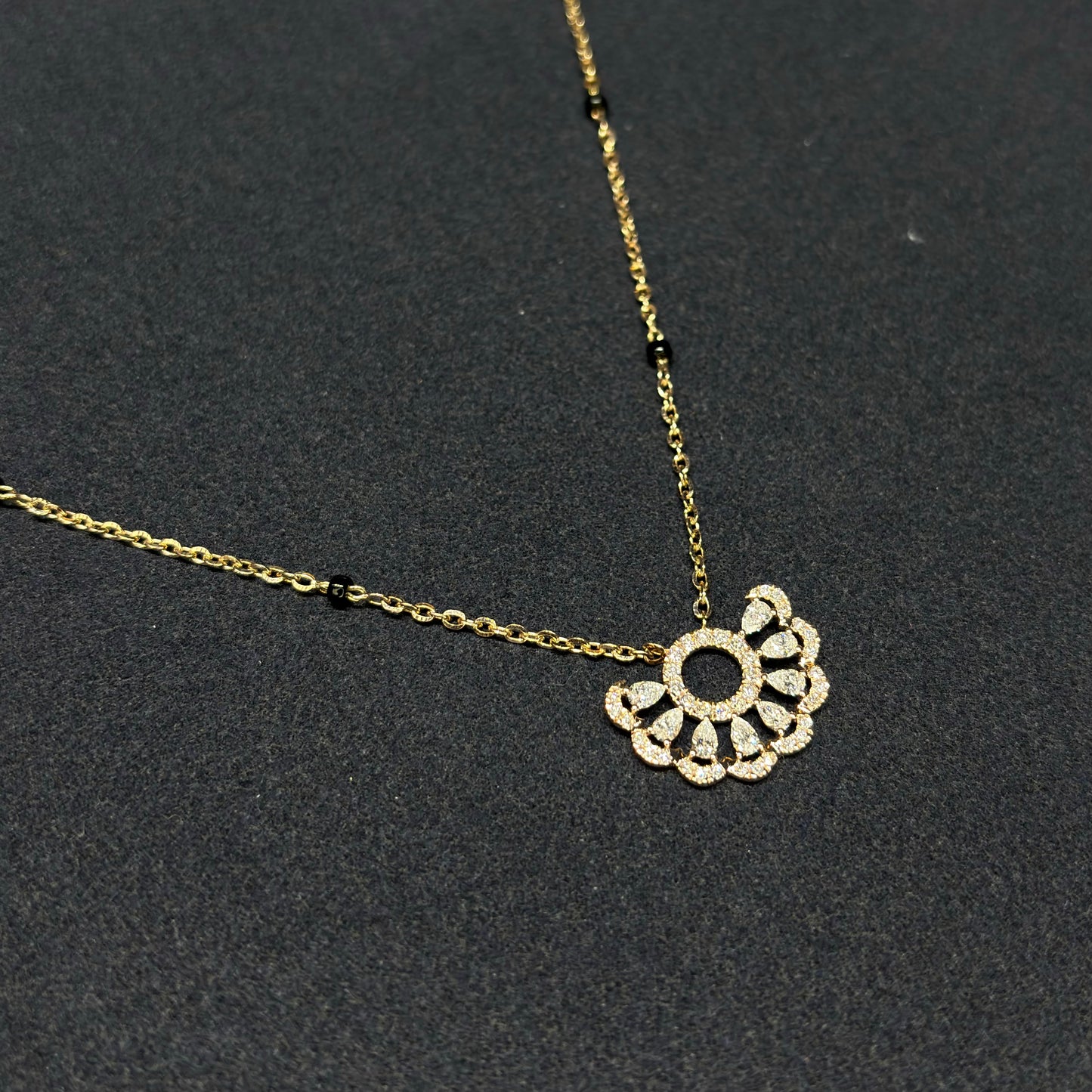 Peacock's Plumage Mangalsutra