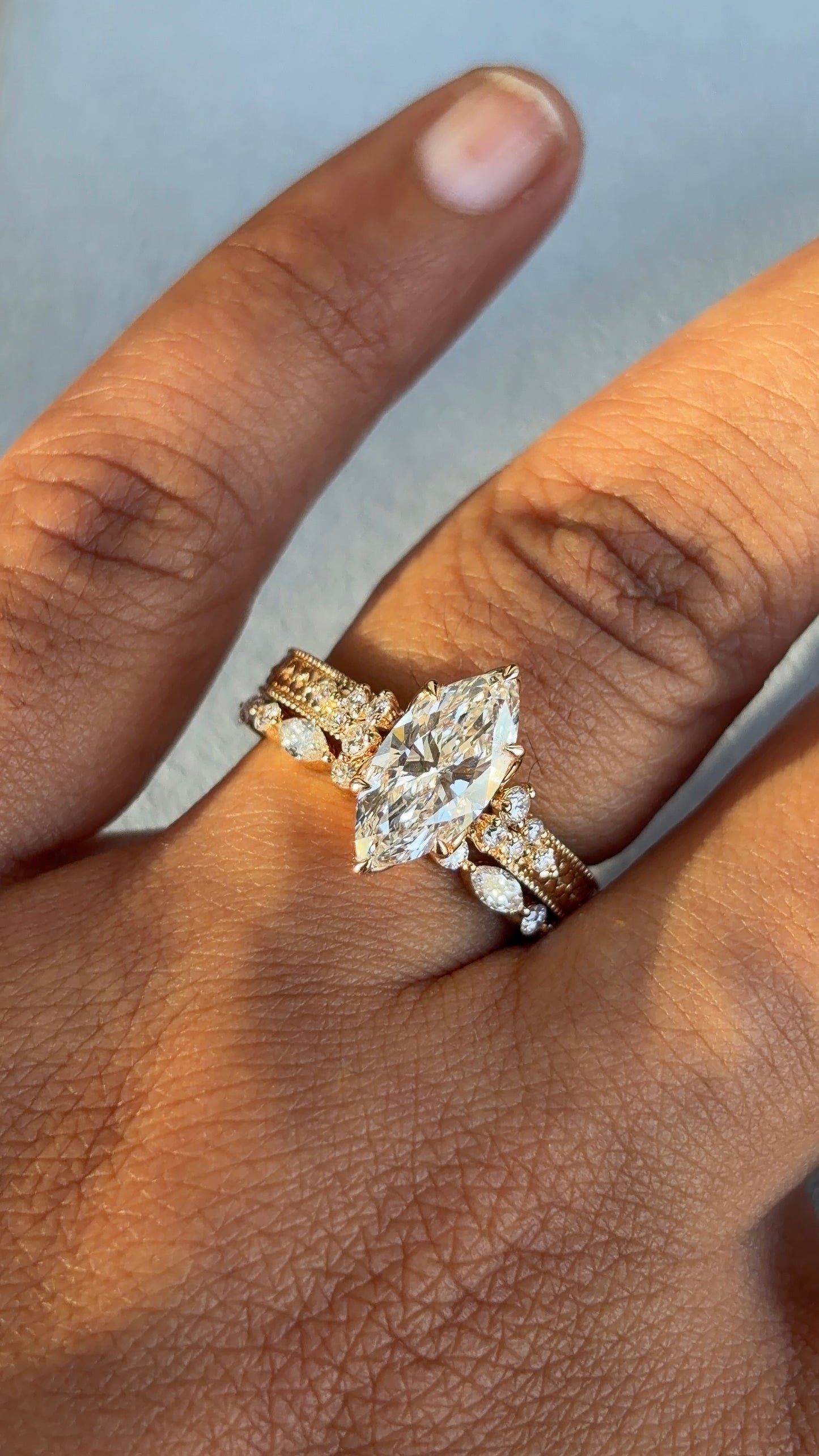 Zareen Marquise Ring