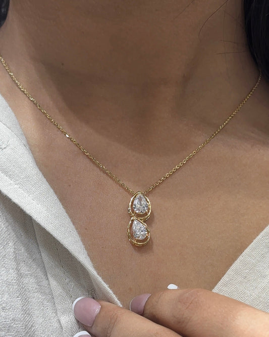 SAMPLE FOR Mangalsutra & Chain Pendant (without earrings ) = Dvita Diamond Mangalsutra Gold Necklace – Modern Traditional Jewelry for Women