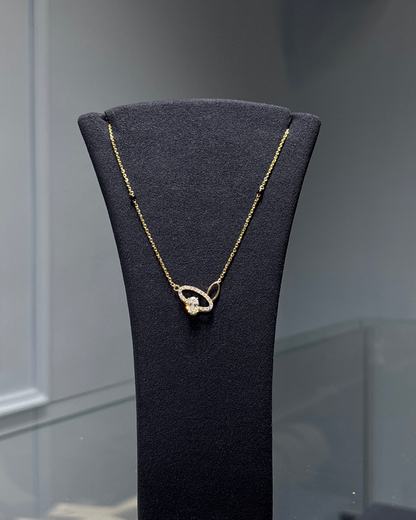 Aarika Oval Flexible Mangalsutra - Modern Necklace for Women