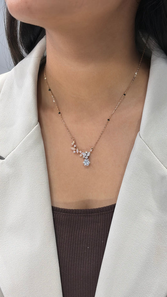 Gold mangalsutra design for women