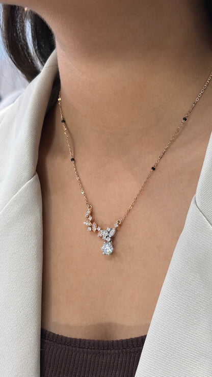 Gold mangalsutra design for women