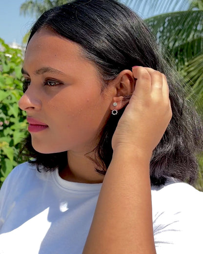 2-in-1 Sunburst Earrings