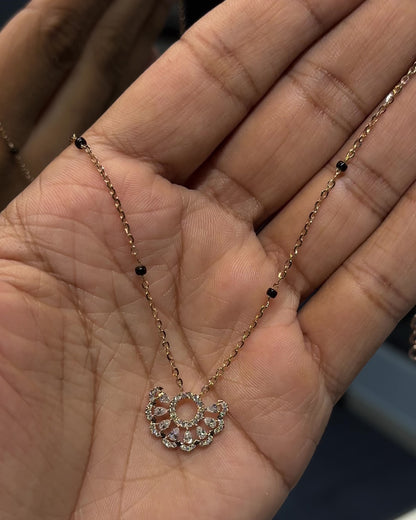 Peacock's Plumage Mangalsutra