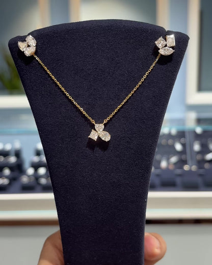 Panache Multi Cut Necklace